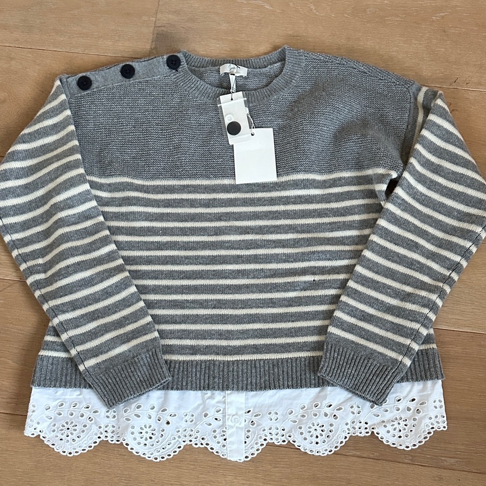 Joie sweater striped NWT S